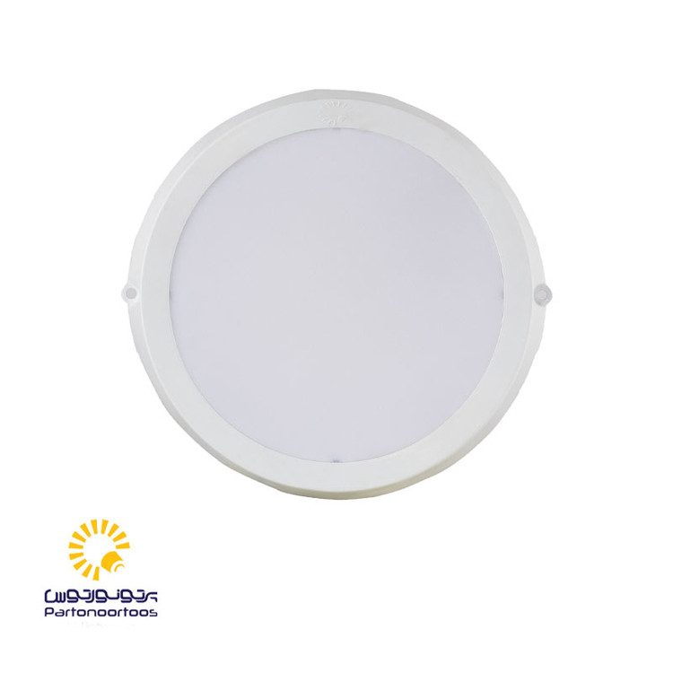 چراغ سقفی گرد روکار 12 وات پرتو نور توس( راشین)