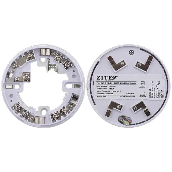 دتکتور حرارتی افزایشی زیتکس (متعارف) ZI-H 715 ROR