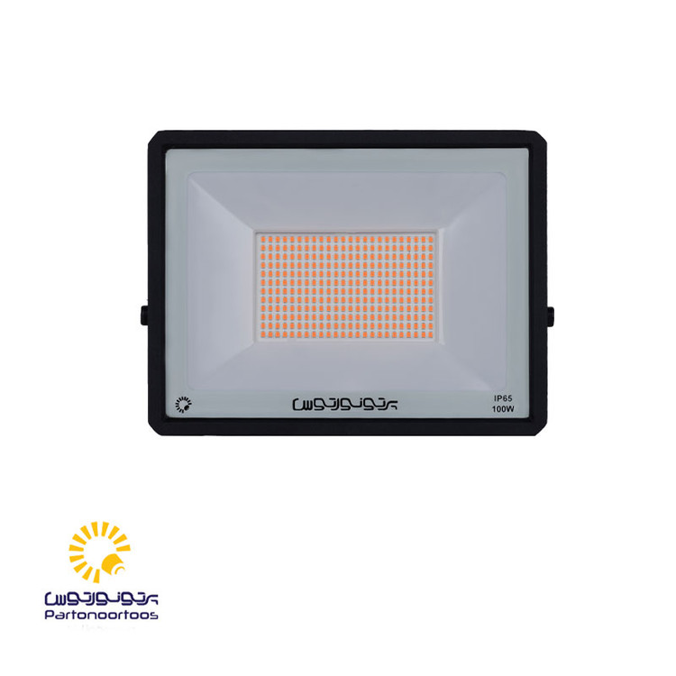 پروژکتور 100 وات رنگی پرتو نور توس (مدل هانیس)