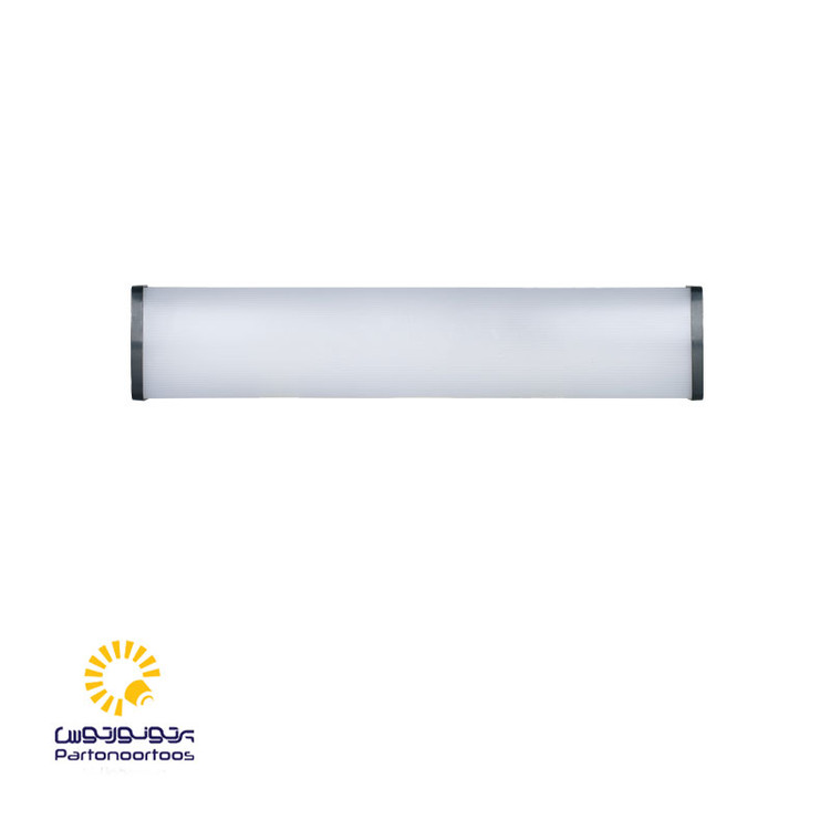 چراغ خطی روکار 45 وات مشکی پرتو نور توس (ویان)